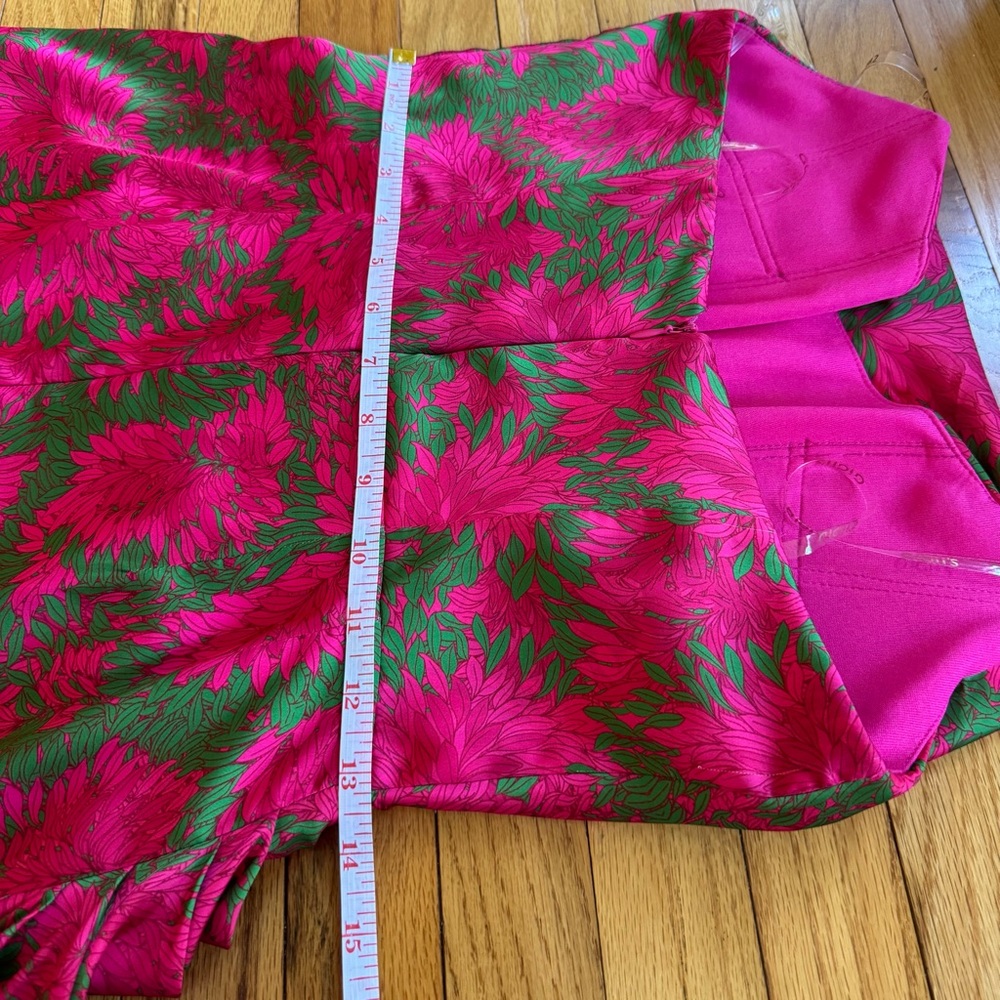 NWT GIGIIS Strapless Floral Gown – Pink/Green – Size S - Picture 12 of 12